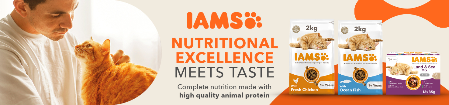 Shop IAMS Cat Food at The PharmPet Co.