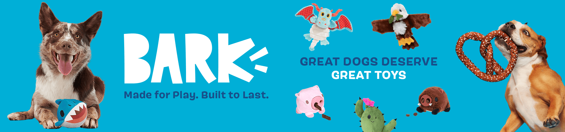 Shop Bark Dog Toys at The PharmPet Co.