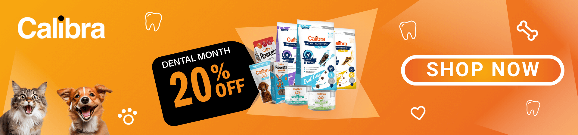 Save 20% on Calibra Oral Care at The PharmPet Co.