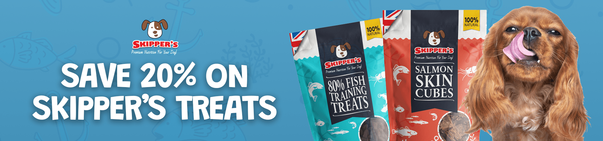Save 20% on Skipper's Dog Treats at The PharmPetCo