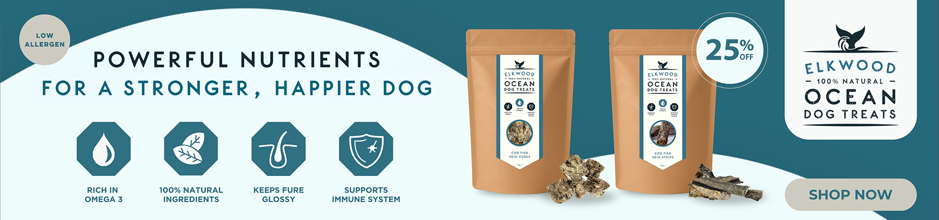 Save 25% on Elkwood Dog Treats at The PharmPetCo