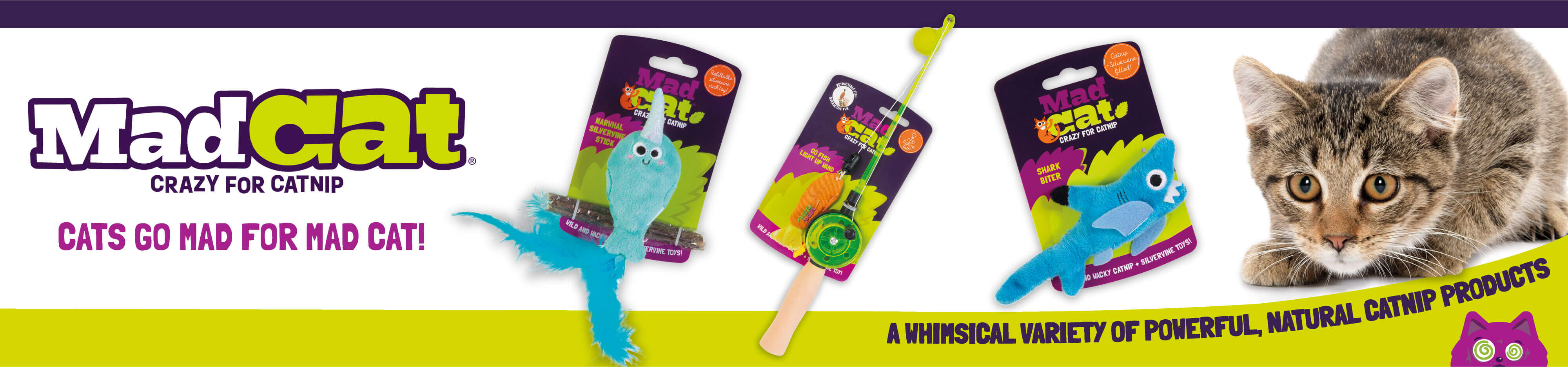 Shop Mad Cat Catnip Cat Toys at The PharmPet Co.