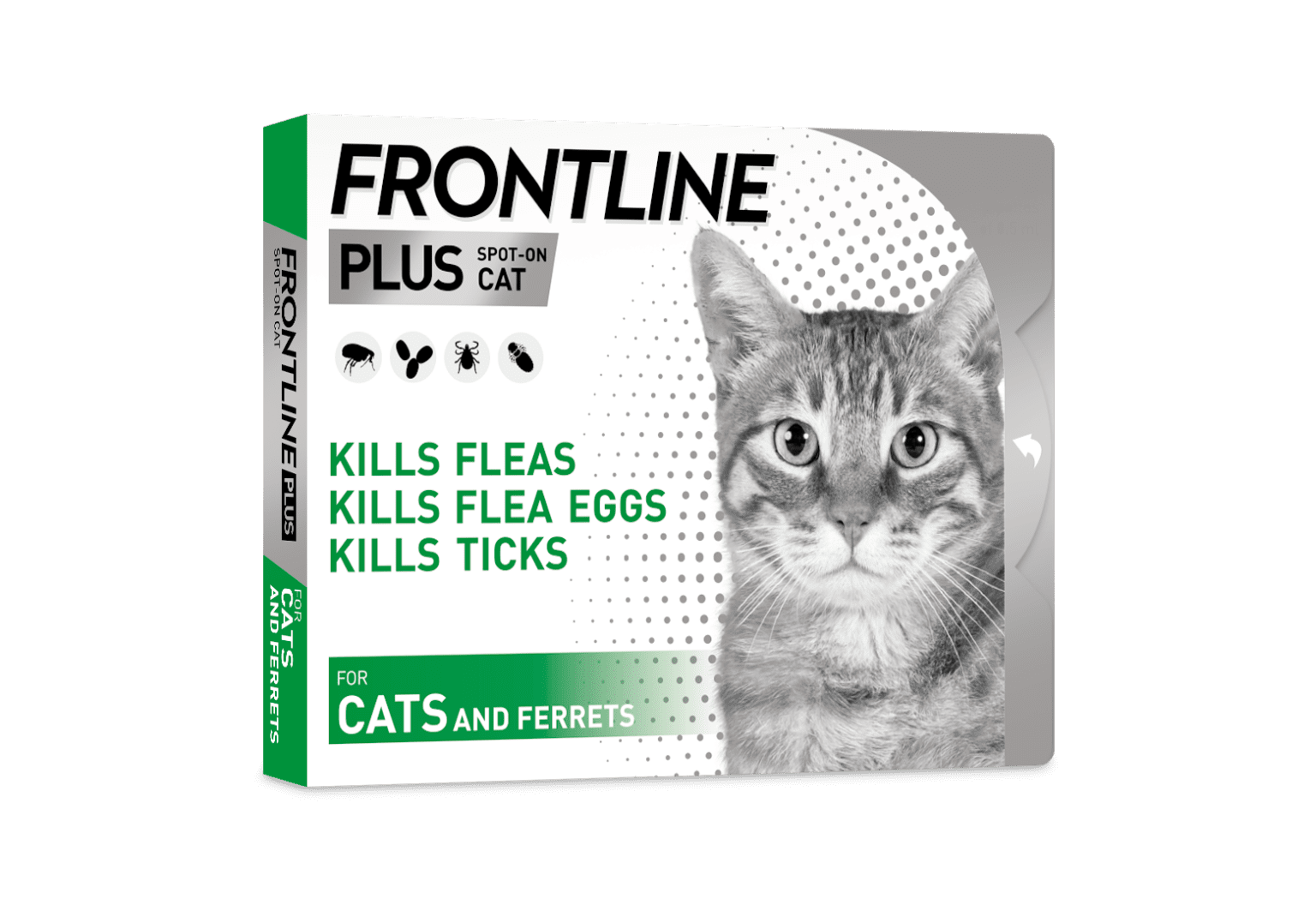 Frontline Plus for Cats Flea & Tick Treatment