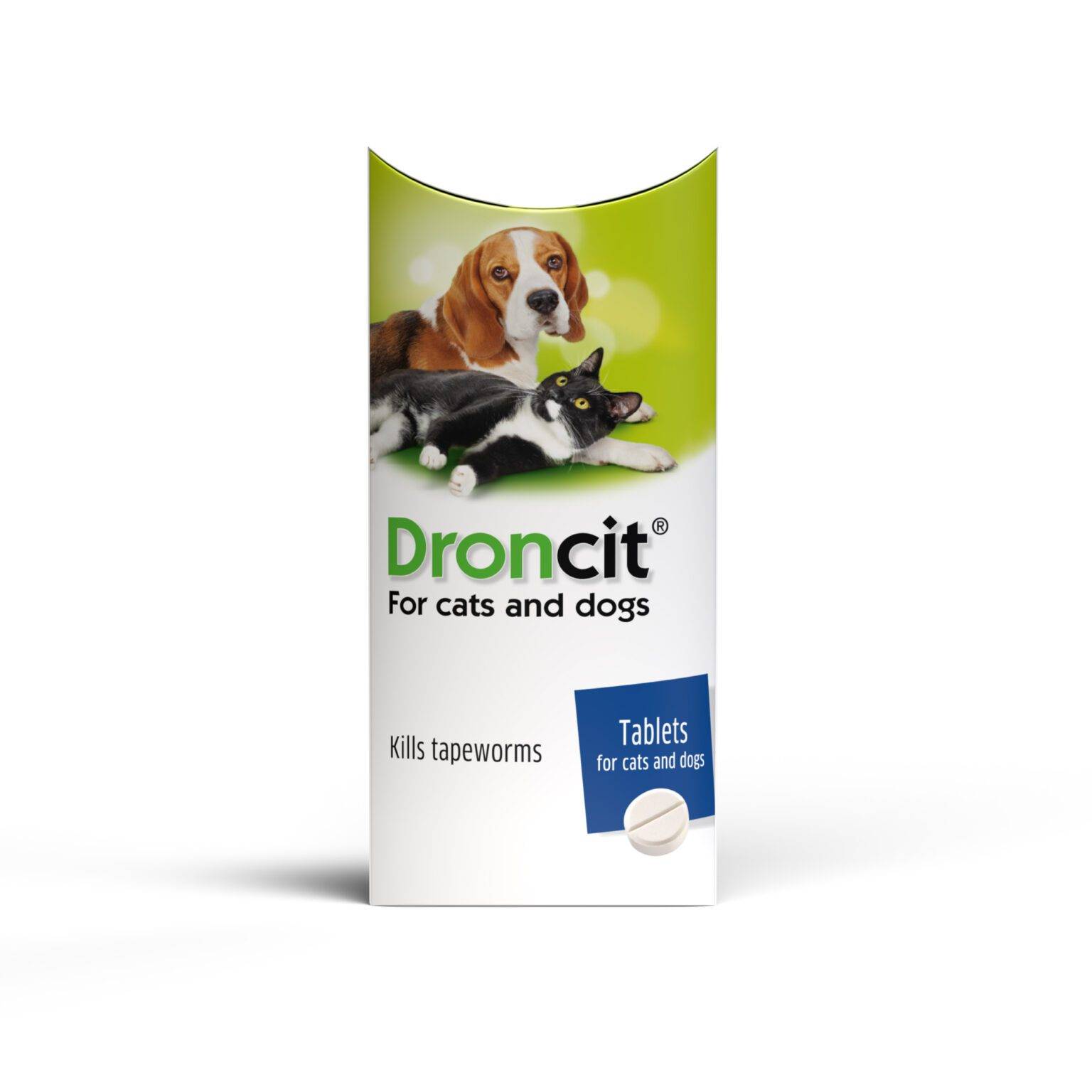 Droncit® Tablets for Cats and Dogs Tapeworm Treatment