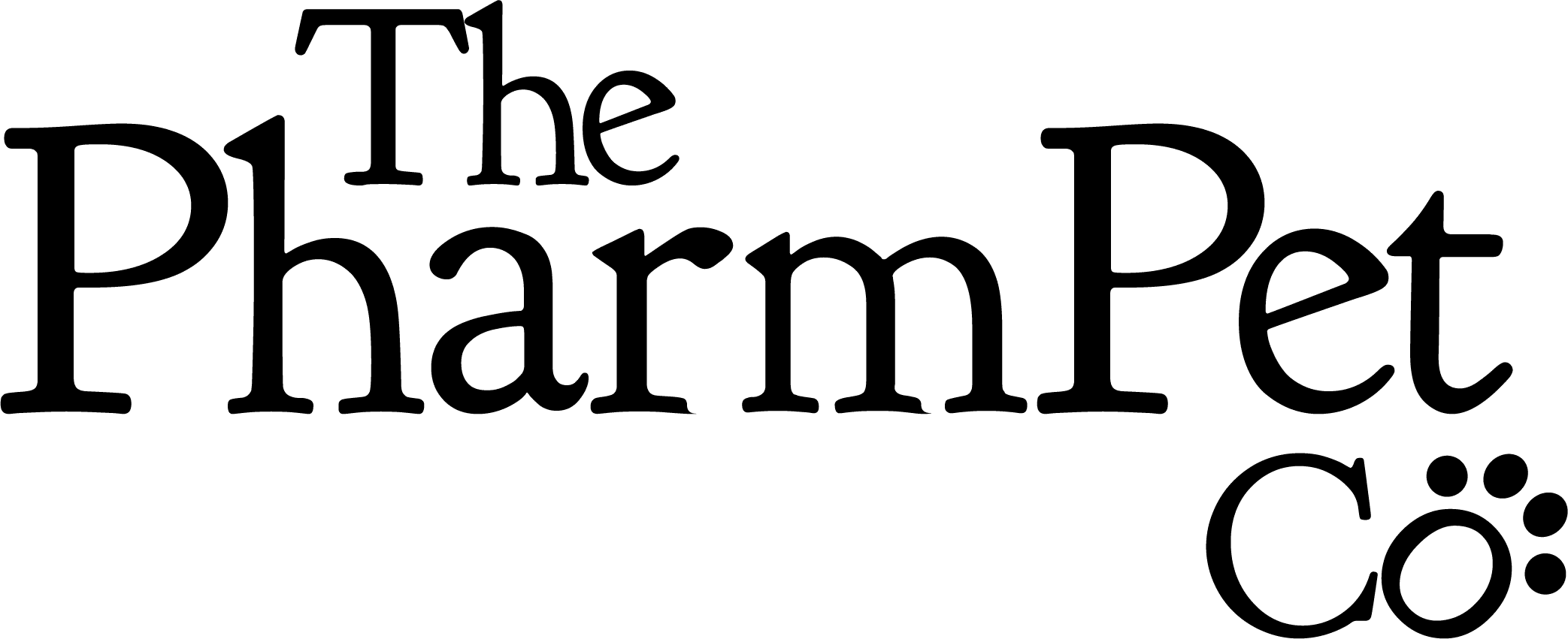 The PharmPet Co logo - black png