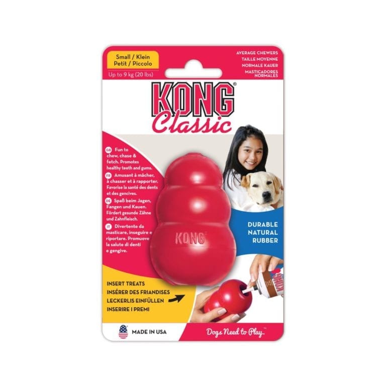 Kong Classic Dog Toy Red The PharmPet Co