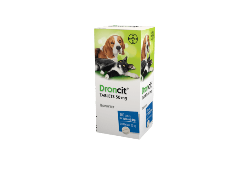 Droncit Tablets 50mg for Cats and Dogs The PharmPet Co