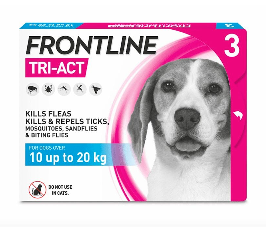 Frontline flea best sale treatment for dogs